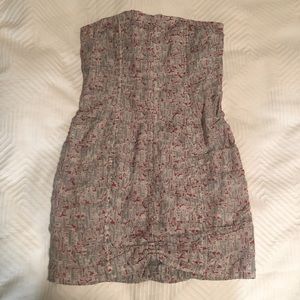 Strapless Mini Dress